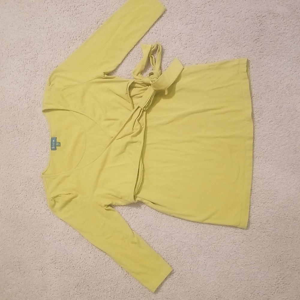 Belly Moms Avocado Green Nursing Top